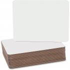 Flipside Round Corners Dry Erase Lap Board, 9.5" x 12", White, 24-Count
