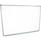Luxor Magnetic Wall-Mounted Dry Erase Board, 60" x 40", Silver Aluminum Frame