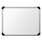 Universal Porcelain Magnetic Dry Erase Board, 24 x36, White -UNV43841
