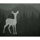 Chalkboard Deer Canvas Art - Tara Moss (20 x 24)