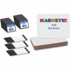 Flipside, FLP21004, Magnetic Dry Erase Board Set Class Pack, 12 / Pack