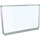 Luxor Magnetic Wall-Mounted Dry Erase Board, 36" x 24", Silver Aluminum Frame