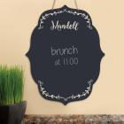 Family Chalkboard Sign - Personalized Hanging Chalkboard