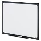 Universal Dry Erase Board, Melamine, 24 x 18, Black Frame -UNV43630