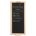 Wood Chalkboard with Chalk Tray - 24 x 10.5 inches