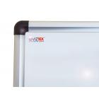 Viztex | Lacquered Steel Magnetic Dry Erase Board | Aluminium Frame | Size 36" x 48"