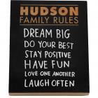 Personalized RedEnvelope Rules Chalkboard Art 8x10 or 12x16