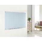 Magnetic Glass Dry-Erase Board Set - 36" x 72" - Includes Board, 5 Magnets, and Aluminum Marker Tray