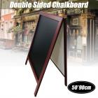 1Pcs Double Sided 50X90cm A4 Chalkboard Stand Cafe Bar Wedding Party Messages Chalk Board