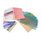 School Specialty Color Overlays, Assorted Colors, Pack of 10