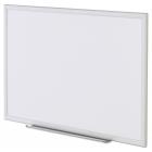 Universal Dry Erase Board, Melamine, 36 x 24, Aluminum Frame -UNV44624