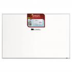 Quartet Dry Erase Board, Melamine Surface, 24 x 18, Silver Aluminum Frame -QRT75112