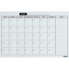 Lorell, LLR19212, Monthly Planner Magnetic Dry-erase Board, 1 Each, White