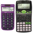 Datexx Combo Pack: DS-782ES 2-Line TextBook Scientific Calculator and DH-2202 2-Line Handheld TrackBack Calculator
