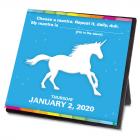 2020 Advice from a Unicorn Daily Desktop Calendar