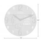 FirsTime & Co.® Cabin Life Wall Clock