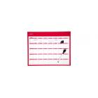 Mead Organizher Write 'N Wipe Monthly Undated Dry-Erase Calendar, 15 x 12 Inches, Pink (98113)
