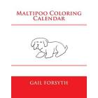 Maltipoo Coloring Calendar