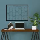 WallPops Black on Clear Monthly Calendar