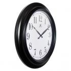 Infinity Instruments Classic Black 24 in. Wall Clock