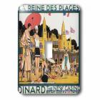 3dRose La reine Des Plages Dinard the New Casino Beach Scene Travel Poster, Single Toggle Switch
