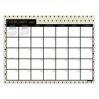2020 Black White and Gold Mini Desk Pad Calendar