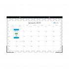 Blue Sky 17" x 11" Desk Pad Calendar, January 2019-December 2019