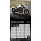 Trends International 2020 Harley-Davidson (Bilingual French) Wall Wall Calendar