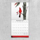 2020 Birds Wall Calendar