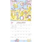Trends International 2020 Bananya Mini - 7" x 7" Mini Calendar