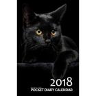 Black Cat Pocket Diary Calendar (Paperback)