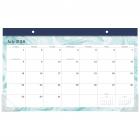 Mead Artisan Academic Compact Monthly Desk Pad Calendar,July Start