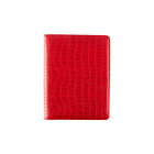 Mead Telephone/Address Book Croc, 5.5 x 8.5, Red