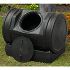 Compost Tea Tumbler Bin Backyard Garden- 52 Gallon 7 Cubic Feet Made SWith 100% Recycled Plastic For Strength Durability - Adjustable Air Vents- Makes Compost In Just 2 Weeks- Lighweight Efficient