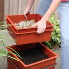 Natures Footprint Factory 4-Tray Terracotta