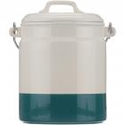 Mainstays White Stoneware Ceramic Composting Jar with Handle
