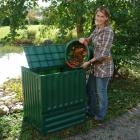 Exaco Eco King 110 Gal. 400 Recycled Plastic Compost Bin - Green