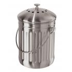 Counter-Top Composter Stainless Steel with Charcoal Filter 7320