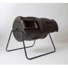 Algreen Tumbling Composter, Dual Batch, with Powder Coated Stand, Brownstone