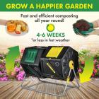 Miracle-Gro 55 Gal. Dual Chamber Tumbling Composter