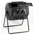 KoolScapes 42 Gallon Rotary 2-Chamber Tumbling Composter