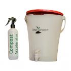 Exaco UCsmall-R-K 2.1 gal The Urban Composter Kit - Red - Small