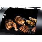 Dyna-Glo Portable Tabletop Charcoal Grill & Side Firebox