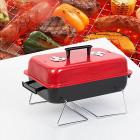Portable Charcoal Barbeque Grill,Stainless Steel Compact Folding Barbeque Grill Carry-on BBQ Grill for Camping,Picnics, Backpacking, Backyards, Survival