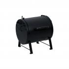 Char-Griller 250 sq inch Table Top Charcoal Grill and Smoker, Black, E72424