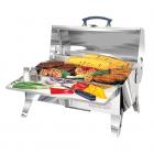 A10-703C Adventurer Marine Series Cabo Charcoal Grill with 9" x 18" Grill Area