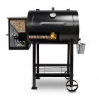 Pit Boss 700FB Wood Fired Pellet Grill with Flame Broiler, 700 Sq. In. Cooking Space
