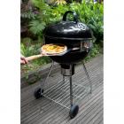Pizzacraft PizzaQue Deluxe Kettle Grill Pizza Oven Conversion Kit for 18" and 22.5" Kettle Grills, turn your BBQ into a Pizza oven! PC7001