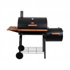 Char-Griller Smokin' Pro Grill & Smoker, Black, E1224
