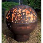Good Directions Oversized Fire Bowl with Full Moon Party FireDome - 26"